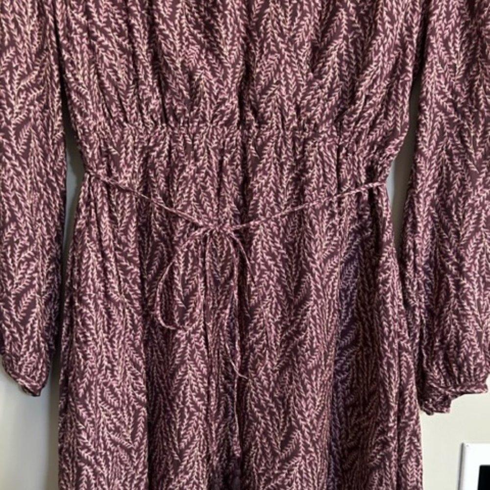 Talula Purple Patterned Dress - Picture 2 of 5